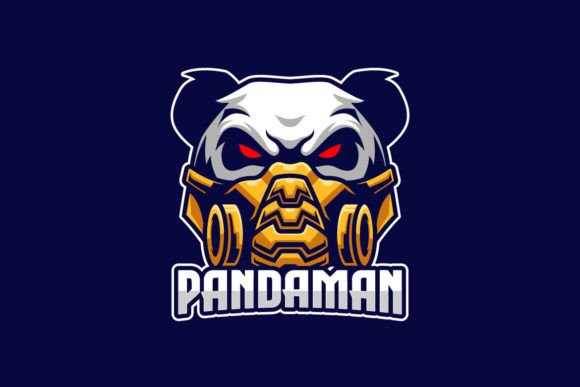 Creating a Powerful Brand Identity with the Angry Panda E-sports Game Mascot Logo