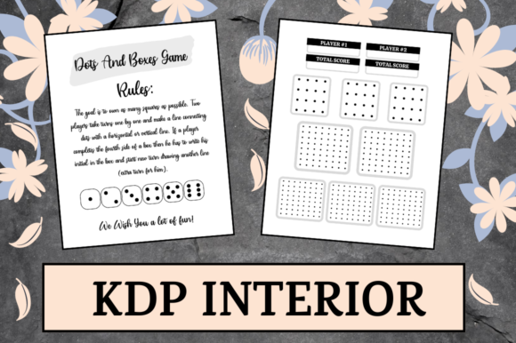 Dots and Boxes Game KDP Interior: A Smart, Scalable Solution for Low-Content Publishing