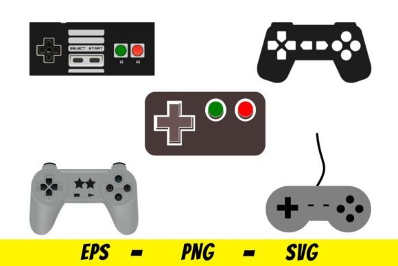 Game Controller Illustration 2 – Creative Design for T-Shirts, Mugs, and More