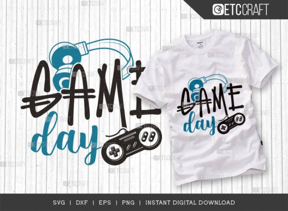 Game Day SVG Cut File: Elevate Your Game Day Vibes with Custom Designs