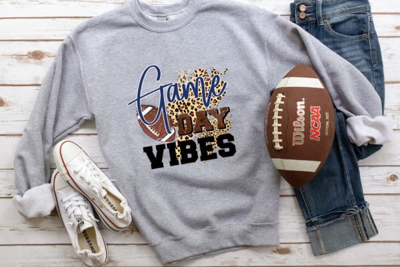 Game Day Vibes Football Sublimation PNG: A Creative Asset for Modern Design Entrepreneurs