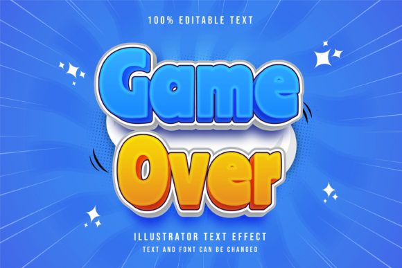 Game Over Text Effect: Creative Design Made Simple