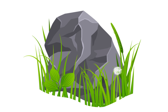 Green Grass with Gray Rock: Game Landscape Design Essentials