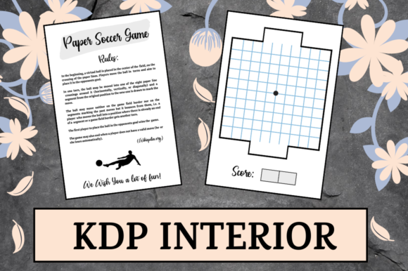 Paper Soccer Game KDP Interior