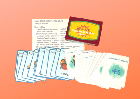 Singular-Plural Nouns Card Game: A Practical Tool for Grammar Mastery