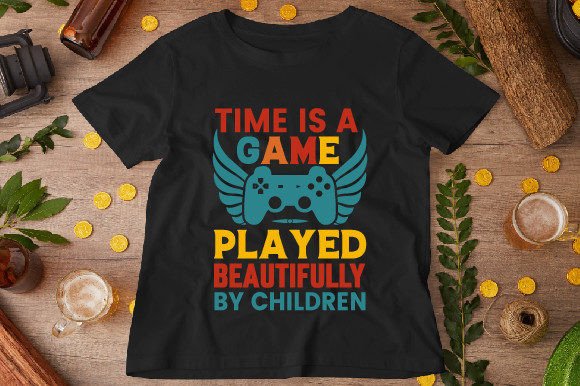 Time Is a Game Played Beautifully: Exploring the Meaning Behind the Design and Its Merch Potential