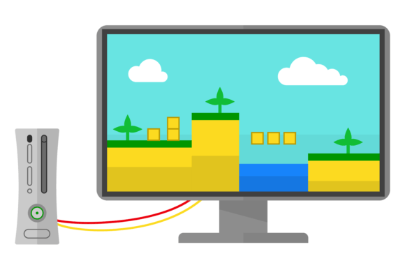 Understanding the Role of Video Game Icon. Console with Screen. Ho in Modern Gaming