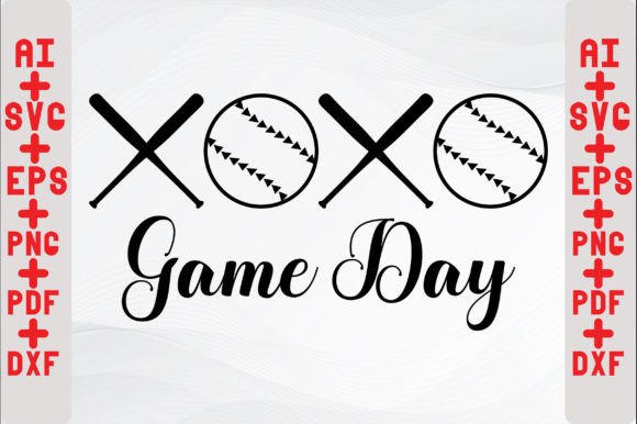 Xo Xo Game Day SVG Cut File